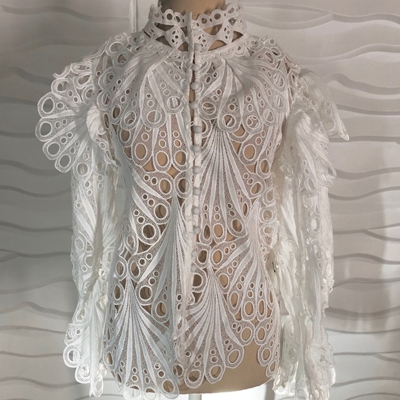 White Blouse S,M and XL - Picture 4 of 16